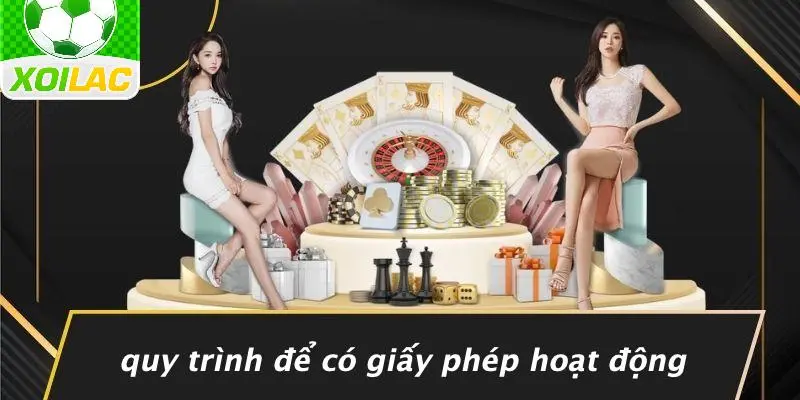 quy trình để giấy phép hoạt động