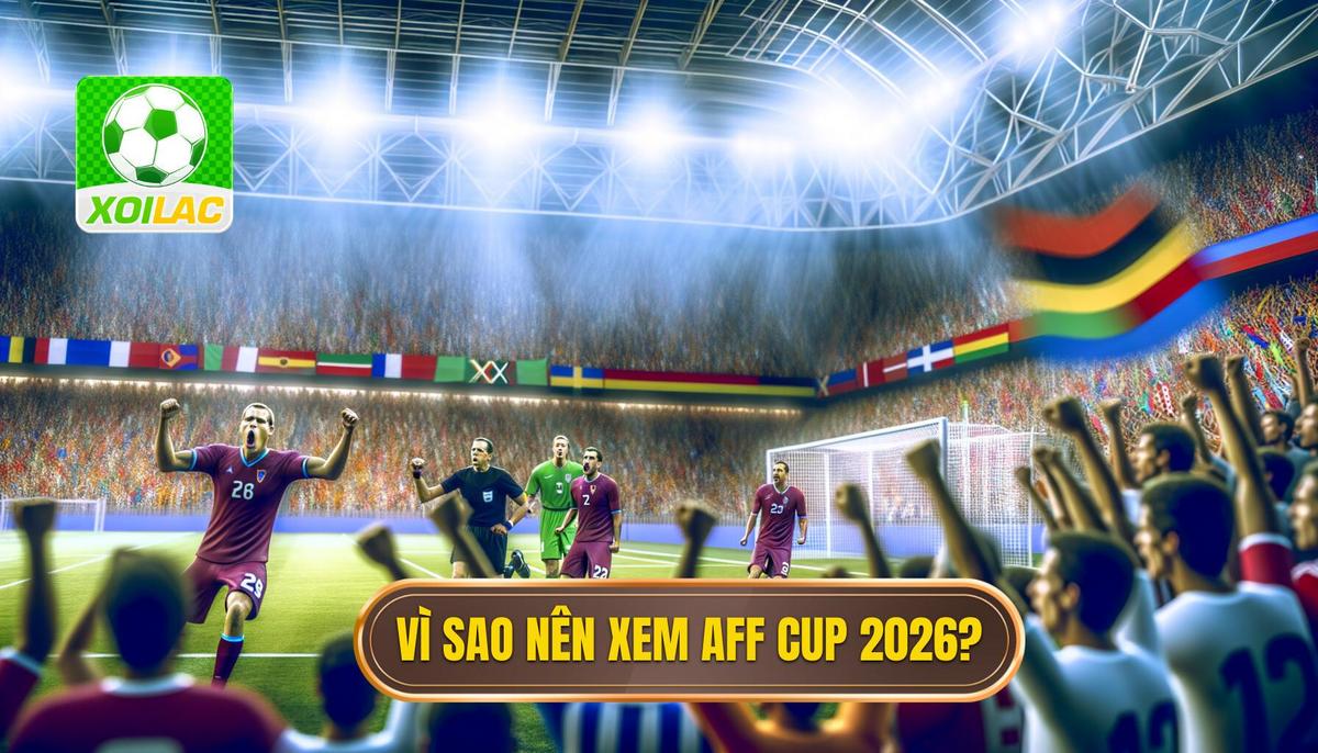 Lý do nên xem Trực tiếp bóng đá AFF Cup 2026