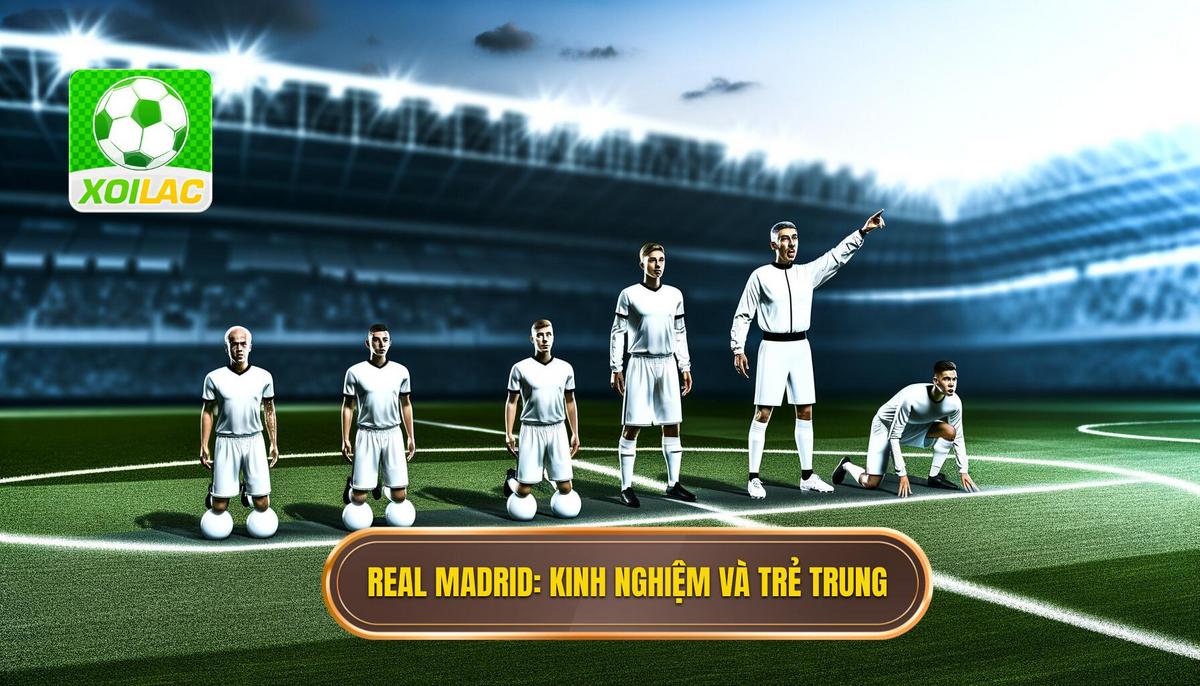 Real Madrid – Sự kết hợp giữa kinh nghiệm và trẻ trung