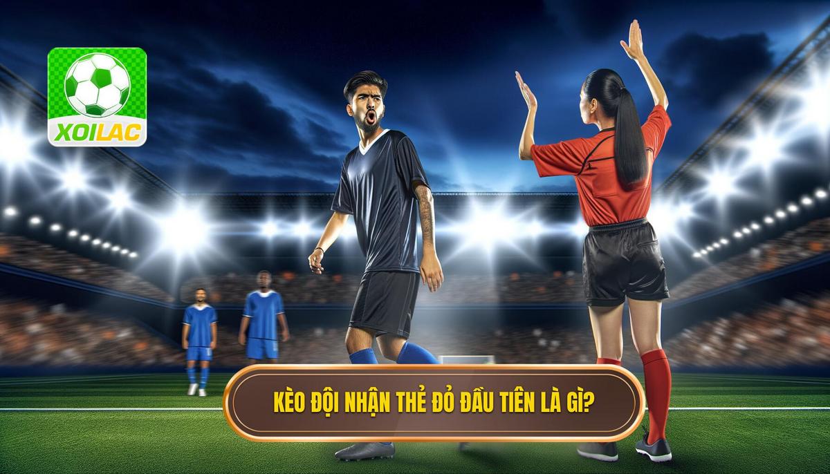 Kèo cược đội nhận thẻ đỏ đầu tiên là gì_