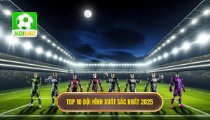 Top 10 đội hình xuất sắc nhất 2025