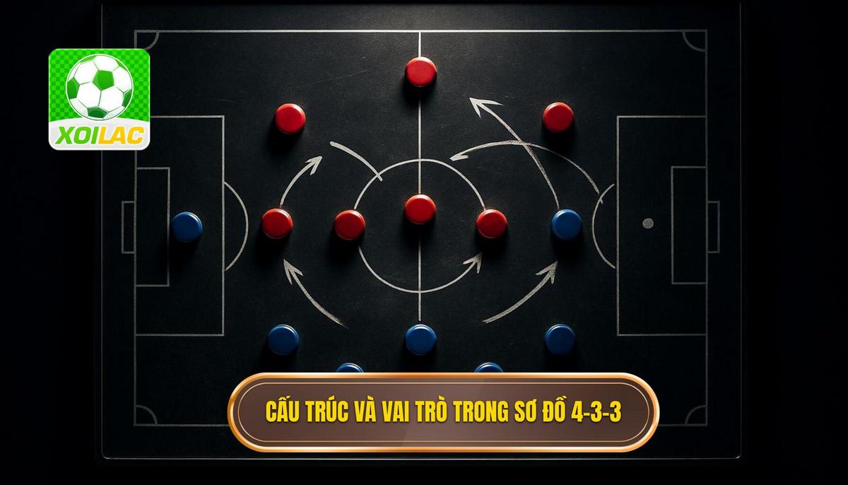 Cấu trúc nền tảng và vai trò cầu thủ trong 4-3-3