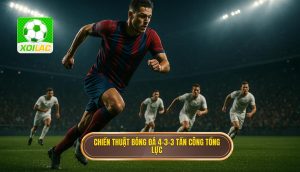 Chiến thuật bóng đá 4-3-3 tấn công tổng lực