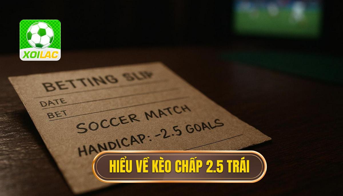Hiểu Rõ Bản Chất Kèo Chấp 2.5 Trái