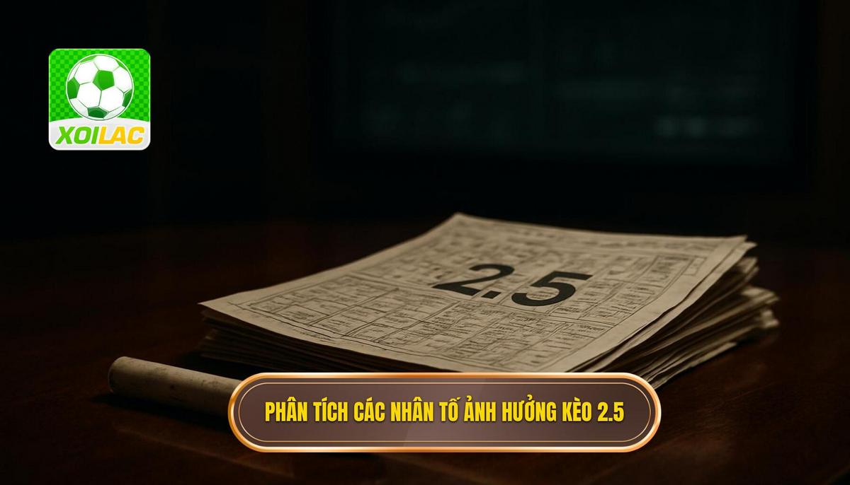 Phân Tích Chuyên Sâu Các Nhân Tố Ảnh Hưởng Đến Kèo 2.5