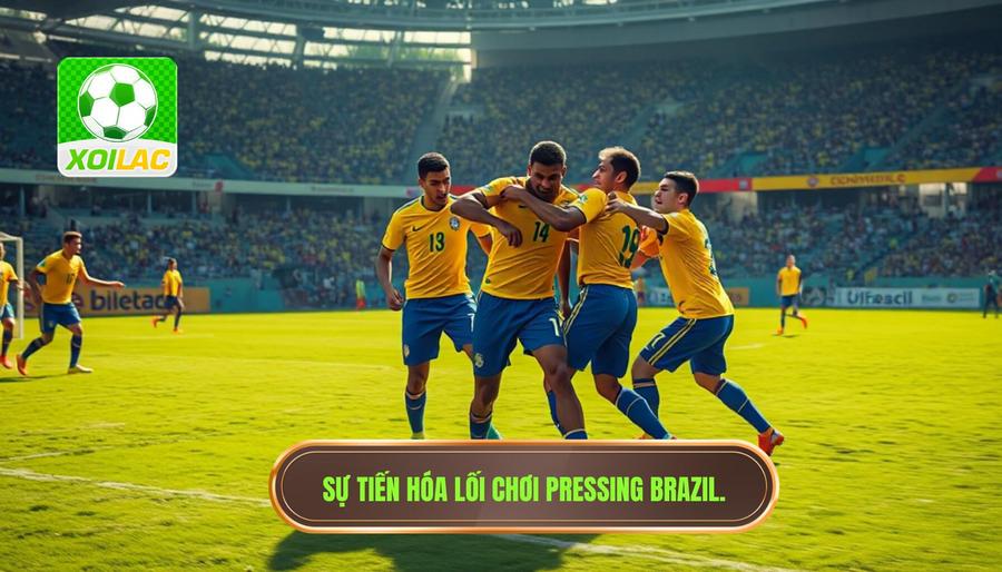 Nguồn gốc và sự tiến hóa của lối chơi pressing từ phía Brazil
