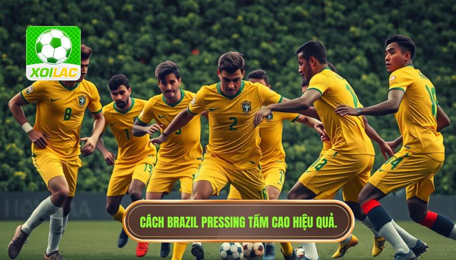 Tại sao Brazil pressing cực mạnh từ đầu trận lại hiệu quả đến vậy?
