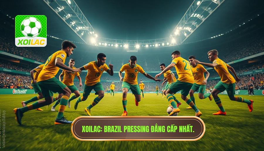 Brazil pressing cực mạnh từ đầu trận