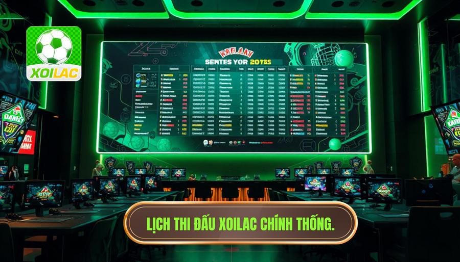 Xoilac cập nhật lịch thi đấu mới nhất